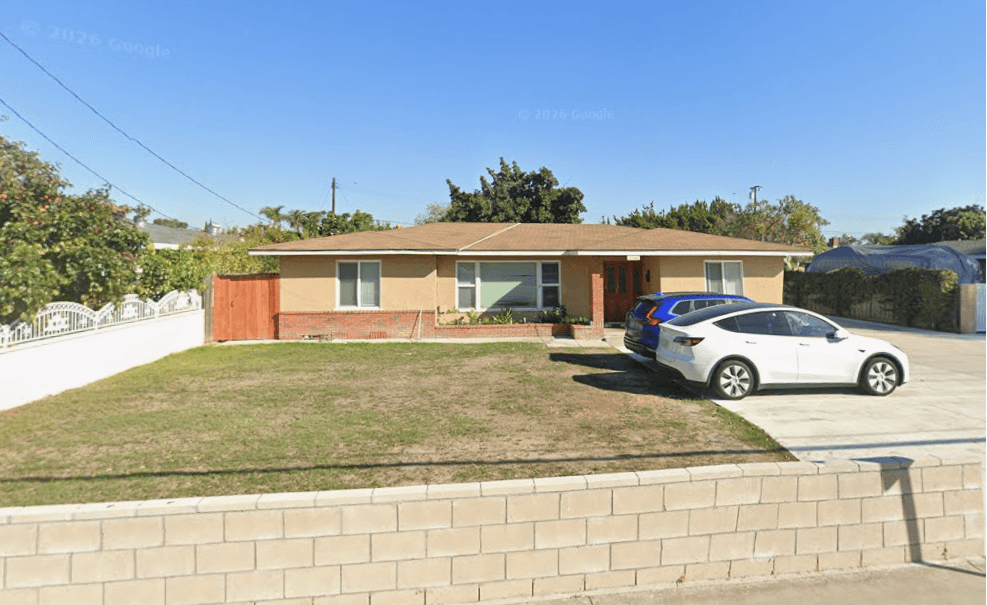 Front exterior of 12542 9th Street